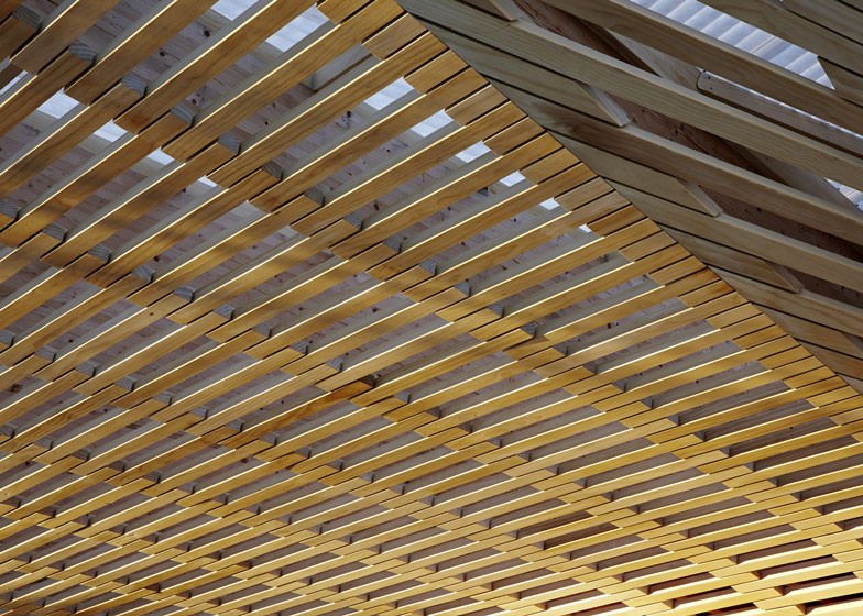 ʿͼľͤ Wooden pavilion by Ramser Schmid Architek